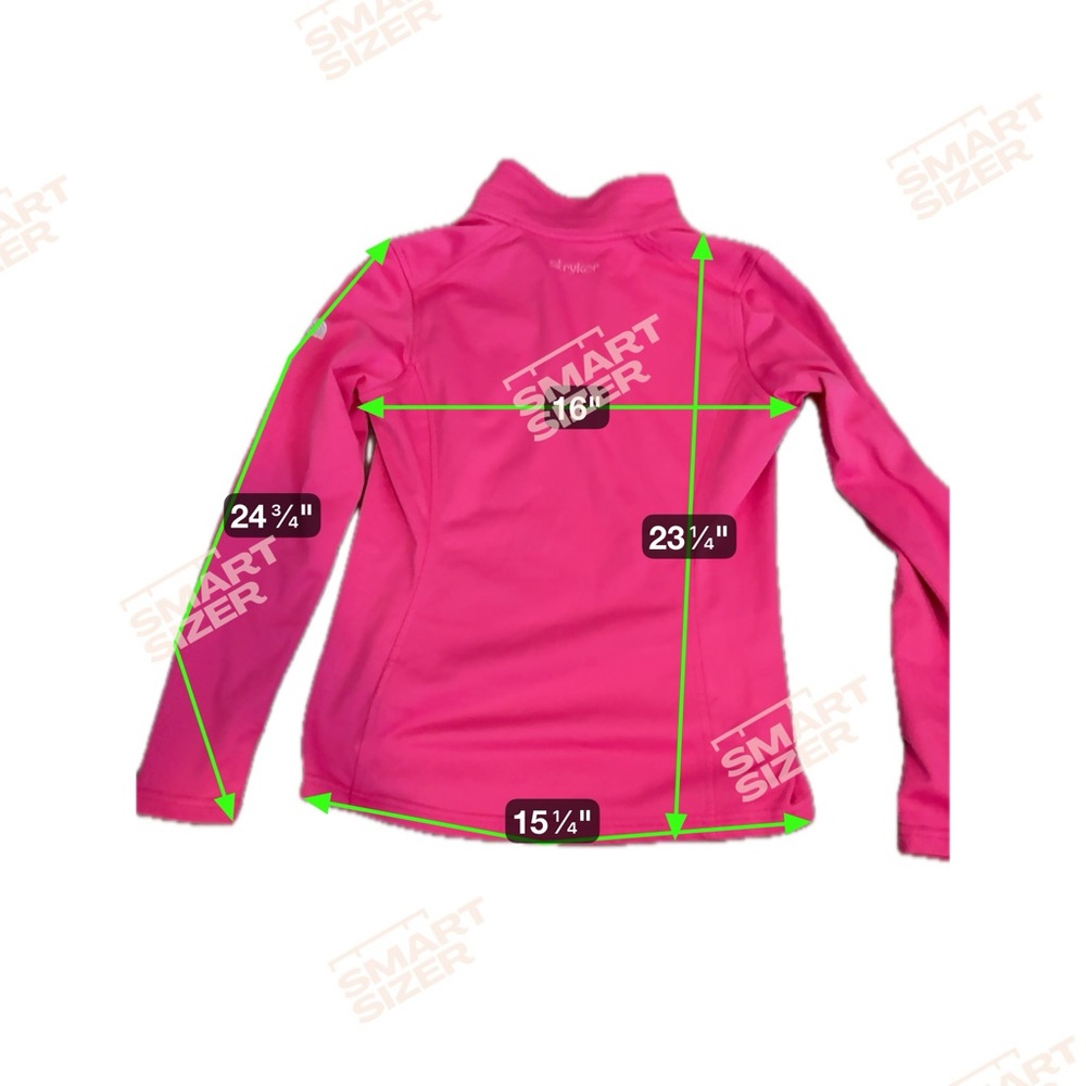 The North Face Stryker Medical Fuchsia Half-Zip Top - Picture 6 of 6